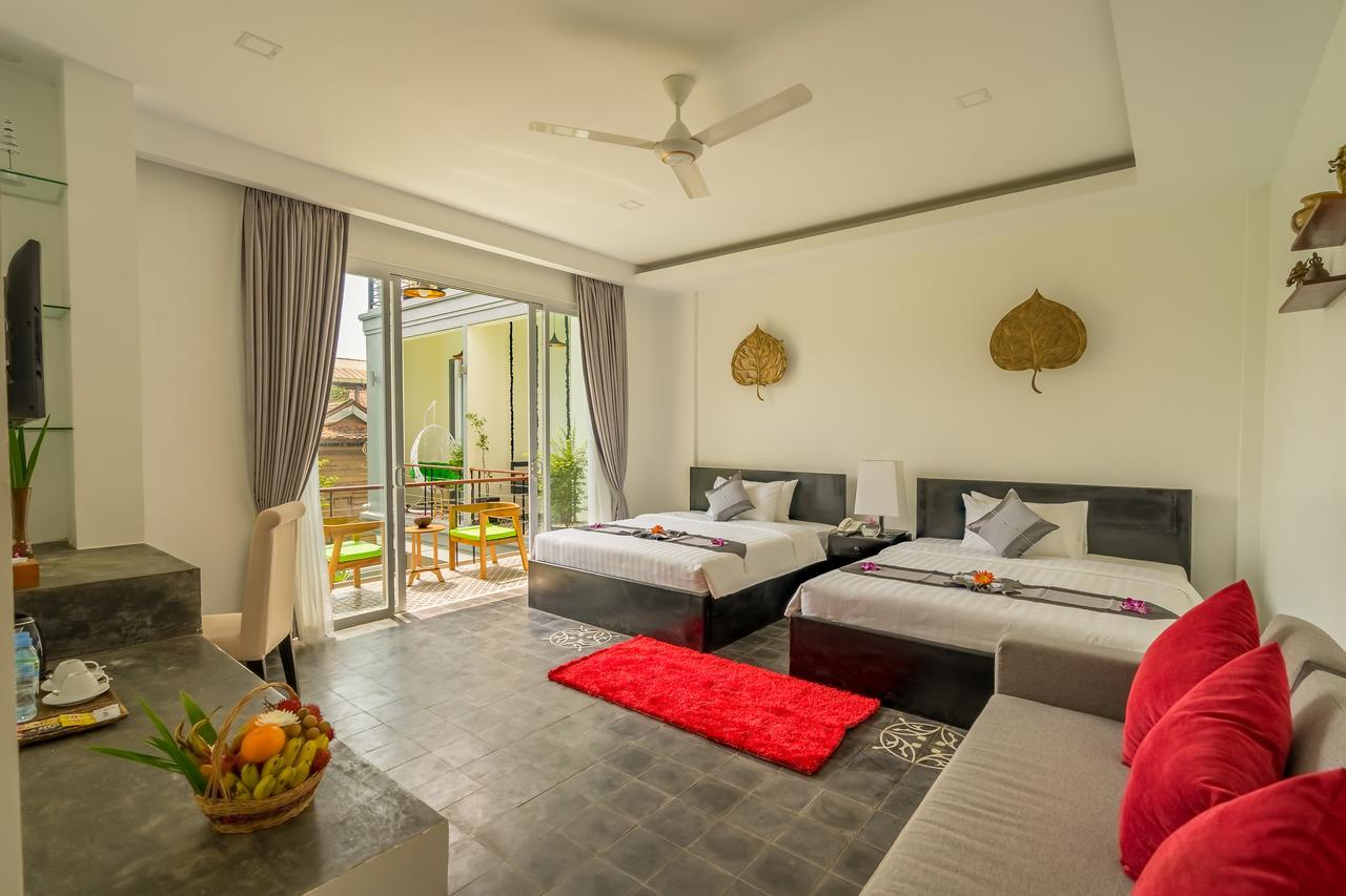 Vilada Angkor Boutique Siem Reap Rom bilde